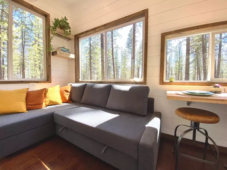 Sonoma tiny house couch