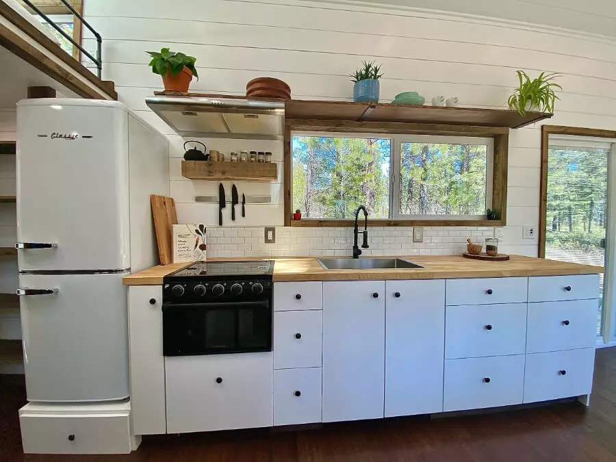 Sonoma tiny house kitchen